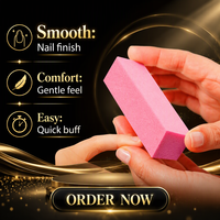 Blocs de polissage pour ongles cuboïdes roses à 4 faces, robustes, grain 4, outils professionnels pour le limage et le polissage des ongles pour salons de manucure
