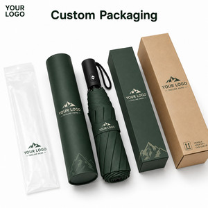 Paraguas Plegable Automático con Logotipo Personalizado, Resistente al Viento, Protección UV, Paraguas de Viaje para Lluvia y Sol, Regalo Empresarial - Product Image 5