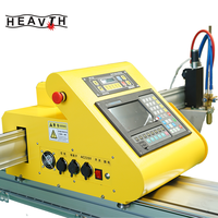 Máquina de Corte por Plasma CNC Portátil Pequeña con Controlador de Corte por Plasma y Fuente de Plasma