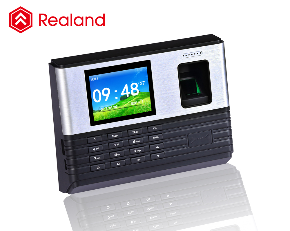 Realand A-L355 Wi-Fi отпечатков пальцев посещаемость времени биометрический контроль доступа с резервной батареей