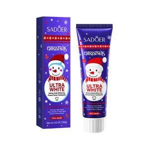 SADOER Noël naturel <span class=keywords><strong>blanchissant</strong></span> Protection des gencives nettoyage des dents rétention de parfum des dents et élimination des taches en profondeur <span class=keywords><strong>dentifrice</strong></span> - Product Image 6