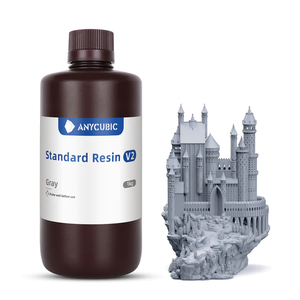Résine pour <span class=keywords><strong>imprimante</strong></span> 3D <span class=keywords><strong>ANYCUBIC</strong></span>, résine standard 8K V2 améliorée, résine d'impression 3D haute précision pour toutes les imprimantes 3D à résine LCD - Product Image 6