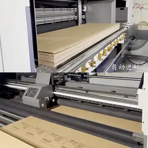 2023 ultimo modello macchina da stampa digitale per scatole di cartone rigido in cartone ondulato automatico ad alta precisione ad alta definizione