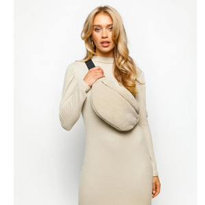 新着デザインテディムーンホーボーシェイプスリングバッグ、美的ショルダー、クロスボディバムバッグ - Product Image 6