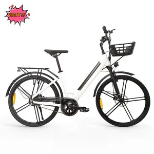 48V 500w 모터 전기 자전거 28 인치 도시 ebike 여성용 전기 자전거 리튬 전원 도시 ebike 다른 Pedelec 도시 ebike