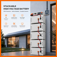 Offre Spéciale : Pack de Batteries LiFePO4 Hybrides 5,12 kWh pour Stockage d'Énergie Solaire sur Réseau, Compatible CAN, pour Systèmes d'Alimentation de Secours Résidentiels et Industriels