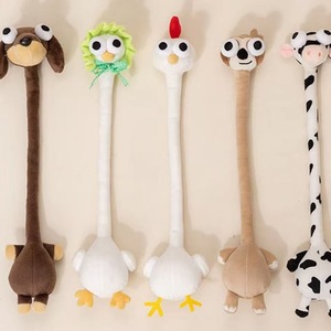 Nuevo y Popular Peluche de <span class=keywords><strong>Mono</strong></span> de Cuello Largo, Muñeco Colgante, Relleno de Poliéster y Algodón PP, Regalo de Cumpleaños, Venta al por Mayor, 31cm-50cm - Product Image 1