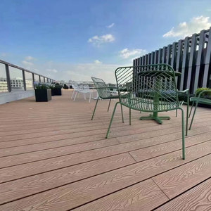 Giá cả cạnh tranh ngoài trời Composite <span class=keywords><strong>decking</strong></span> vườn <span class=keywords><strong>WPC</strong></span> <span class=keywords><strong>decking</strong></span> Board rỗng rắn Composite sàn boong nhà sản xuất - Product Image 5
