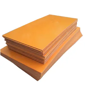 Orange Schwarz Bakelit Preis Blatt Bord Bakelit Platte