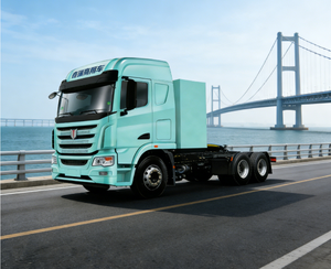 Économe en énergie et rentable, le camion électrique professionnel est conçu pour la logistique. Le camion tracteur électrique 6X4. - Product Image 4