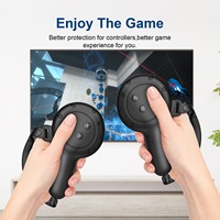 Accessoires de jeu Housse de poignée Housse de protection en silicone pour Oculus Quest 3 VR Controller