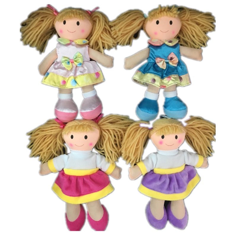 Lovely Stuffed Custom Fashion Ballet Cloth Rag Doll Plush Girl Ballerina Doll