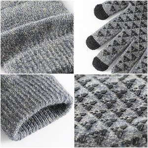Gants d'hiver Couple Warm Wool Game Touch Screen Winter Warm Gloves - Product Image 6