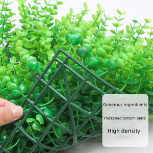 Cartel <span class=keywords><strong>de</strong></span> decoración <span class=keywords><strong>de</strong></span> tienda <span class=keywords><strong>de</strong></span> interior con certificación UV, pared <span class=keywords><strong>de</strong></span> fondo <span class=keywords><strong>de</strong></span> eucalipto simulado con césped artificial y tienda <span class=keywords><strong>de</strong></span> pared <span class=keywords><strong>de</strong></span> flores <span class=keywords><strong>de</strong></span> plástico - Product Image 2