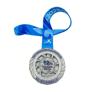 Medaglia d'Oro Personalizzata per Torneo di Braccio di Ferro Tigre d'<span class=keywords><strong>Amur</strong></span>, Fusione in Metallo con Rilievo 3D Vivido, Lavabile, Forma Personalizzata, Placcatura Personalizzata, Premio Sportivo - Product Image 3