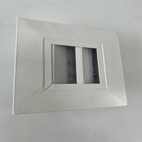 Grille de couverture d'aération en métal pour fournisseur de fabrication sur mesure Panneau de flux d'air robuste avec conception à fente et support de montage