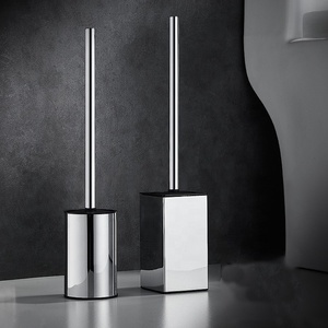 Bán Hot bạc đen vàng treo tường nhà vệ sinh bàn chải và chủ Set cho phòng tắm - Product Image 3