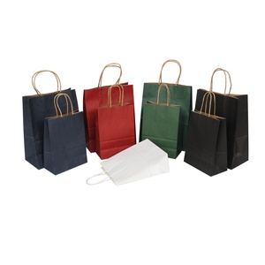 Bolsa <span class=keywords><strong>de</strong></span> Regalo <span class=keywords><strong>de</strong></span> Papel Personalizada con Asas, Bolsas <span class=keywords><strong>de</strong></span> Papel <span class=keywords><strong>de</strong></span> Agradecimiento para Boutique, Bolsas <span class=keywords><strong>de</strong></span> Papel Kraft Personalizadas al por Mayor - Product Image 1