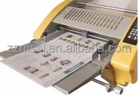 Mesin Laminating kertas Laminator gulung otomatis 360mm