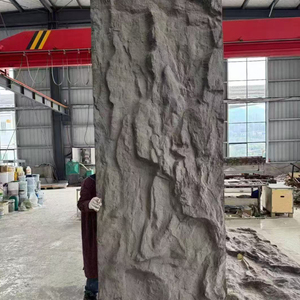 Impermeabile leggero in <span class=keywords><strong>pietra</strong></span> artificiale <span class=keywords><strong>per</strong></span> uso interno esterno artistico decorazione murale in <span class=keywords><strong>pietra</strong></span> che imita Rock Texture grande forma di lastra - Product Image 3