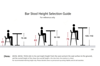 Tabouret de bar avec cadre en métal doré et dossier rembourré, chaise de bar de hauteur de comptoir pour îlot de cuisine, café