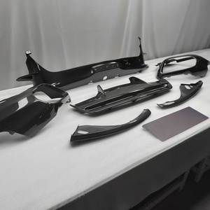 Nhỏ bao quanh phía trước môi phía sau khuếch tán bên váy để nâng cấp OEM phong cách khô sợi Carbon body Kit cho Ferrari 812 siêu nhanh - Product Image 2