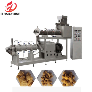 Tissu texturé de haute qualité protéine végétale ligne alimentaire nouvelle condition morceaux de soja fabrication de viande de soja noyau de moteur FLDMACHINE - Product Image 6