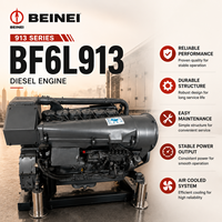 Moteur diesel BF6L913 6,128 L 112 kW 2300 tr/min Série 913, groupe électrogène robuste refroidi par air pour applications minières et de construction