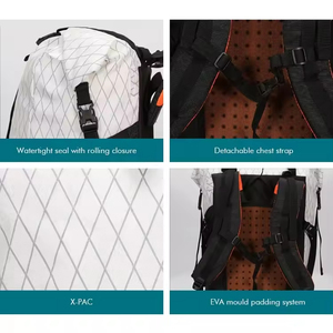 <span class=keywords><strong>Zaino</strong></span> da <span class=keywords><strong>Montagna</strong></span> Personalizzato da 45L in Tessuto X-Pac per Campeggio, Viaggio, Arrampicata, Trekking ed Escursionismo - Product Image 6