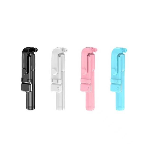 3-in-1 Carbon Fiber Mini Foldable Handheld Tripod Shutter Remote Extendable Mobile Phone Monopod Selfie Stick for Phone