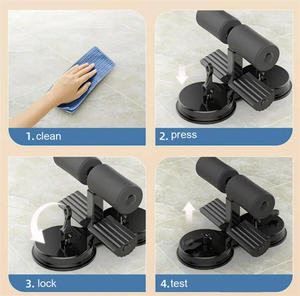 Facile montaggio scarpe da ginnastica addominali multifunzione per apparecchiature domestiche portatili Sit-up Abs Master Assistant dispositivo - Product Image 4