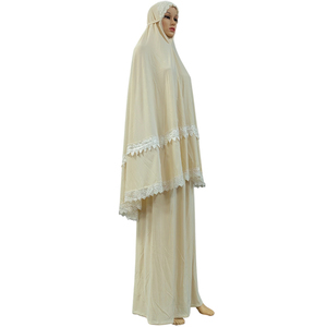 Conjunto <span class=keywords><strong>de</strong></span> <span class=keywords><strong>ropa</strong></span> <span class=keywords><strong>de</strong></span> oración musulmana para mujer, nuevo modelo, Khimar Niqab, retales <span class=keywords><strong>de</strong></span> encaje, Tops y faldas, Dubai, Eid islámico, <span class=keywords><strong>ropa</strong></span> <span class=keywords><strong>de</strong></span> Ramadán, <span class=keywords><strong>2022</strong></span> - Product Image 6