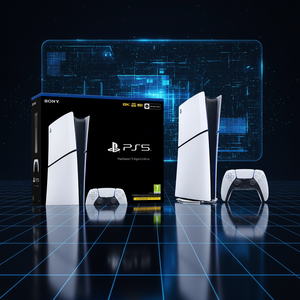 Consola PS5 Usada Original de 1TB Lista para Enviar en Stock con Versión de Disco Blu-Ray/Digital Videojuegos - Product Image 1