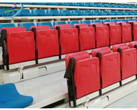 Siège pliable en HDPE pour auditorium, stade, gradins, avec coussin doux, pour les événements sportifs