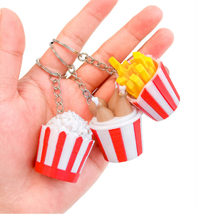 Llavero Antiestrés con Sonido de Clic, Diseño de Papas Fritas, Impresión 3D, Éxito de Ventas Transfronterizo - Product Image 1