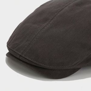 2024 New Solid Color Front Back Can Wear Beret <b>Hats</b> Women Vintage Ivy <b>Hats</b> Men Casual Beret <b>Hats</b> - Product Image 4