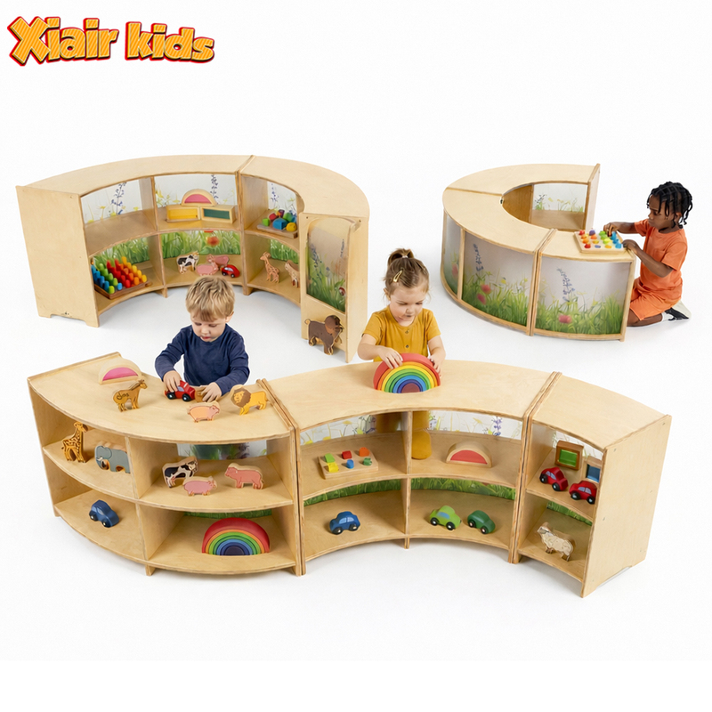 Kids Wooden Furniture Set Table Chairs
