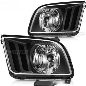 Pour Ford Mustang 2005-2009, feux antibrouillard LED, feux de jour, feux antibrouillard étanches, ensemble de phares de voiture, modification FO2503231 - Product Image 2