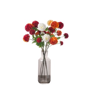 ดอกดาเลียประดิษฐ์ CallaFloral ก้านเดี่ยว สีชมพู แดง เหลือง ส้ม ขาวนม โพลีเอสเตอร์ ตกแต่งภายในบ้าน งานแต่งงาน สไตล์ INS - Product Image 5