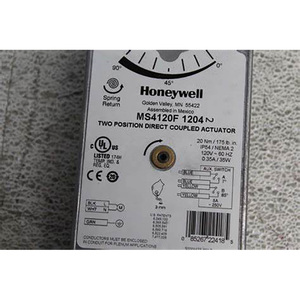 Actionneur universel pour volet coupe-feu et anti-fumée MS4104F1210, 24V AC/DC, à rappel par ressort - Product Image 3