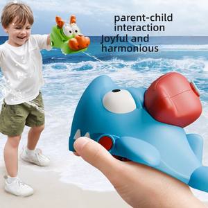 Mini haute puissance écologique nouveauté fantastique plage en plein air combat de l'eau aventure mathématiques jouets requin pistolet à eau jouet - Product Image 3