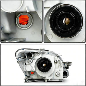 Conjunto de Faro Delantero Compatible con <span class=keywords><strong>Toyota</strong></span> VIOS/<span class=keywords><strong>YARIS</strong></span> 2007-2011, Suministro de Fábrica de Autopartes - Blanco - Product Image 5