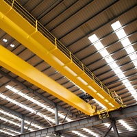 Grúa Puente de 360/80 Toneladas con Motor Controlado por PLC Tipo QD 350-450, Gancho de 28M de Envergadura y 32m de Altura de Elevación para Uso en Talleres