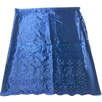 Robe de mariée somalienne en satin de soie 100% légère, tissée, 60 GSM, écologique, motif floral à pois, haute qualité