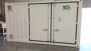 Contenedor Estándar de 20 pies, <span class=keywords><strong>Inversor</strong></span> Híbrido Solar PCS de 500kw con Sistema de Batería de Litio de 1.2mwh, Gabinete Exterior para Contenedor Bess - Product Image 3