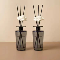 Bouteille d'aromathérapie en verre de 200/500ml, huile essentielle, parfum récipient vide, diffuseur de roseau, bouteille de décoration, nouveauté
