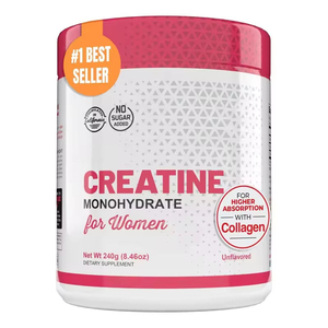 Creatina Monohidrato en Polvo, Colágeno Bovino Hidrolizado, Suplemento Orgánico para el Aumento de Glúteos, para Adultos y Mujeres Embarazadas, 2g - Product Image 1