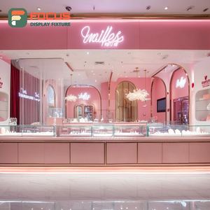 Fabricante de Muebles Minimalistas para Joyerías, Panel de Vidrio Templado, Mostrador de Exhibición para Centros Comerciales - Product Image 4