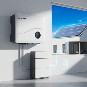 Inversor solar híbrido trifásico de alto voltaje con MPPT integrado para batería de almacenamiento de energía de alto voltaje apilable para el hogar - Product Image 5