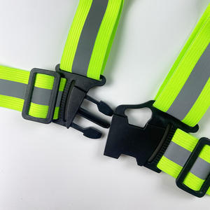 Surligner les sangles réfléchissantes travail de nuit sécurité course à pied cyclisme <span class=keywords><strong>gilet</strong></span> de sécurité ceinture réfléchissante <span class=keywords><strong>gilet</strong></span> de sécurité - Product Image 2